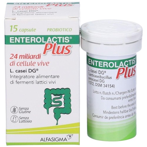Enterolactis Plus 15 Capsule