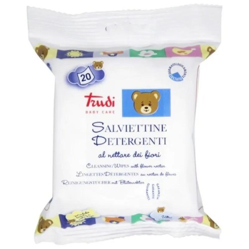 Trudi Baby Care 20 Salviettine Detergenti