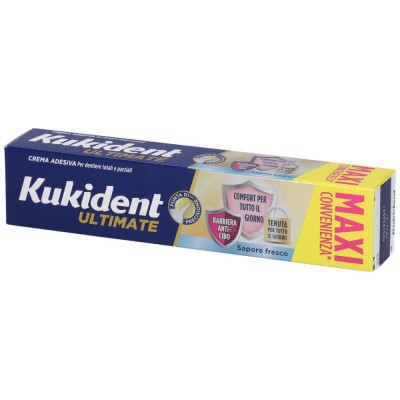 Kukident Ultimate Barriera Anti-Cibo Sapore Fresco 57g