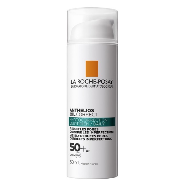 Anthelios Oil Correct SPF50+ Fotocorrezione Quotidiana per Pelle Grassa 50+SPF 50ml