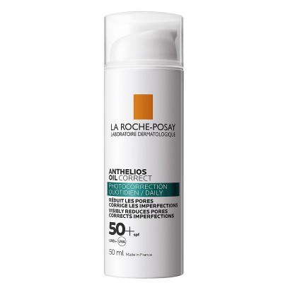Anthelios Oil Correct SPF50+ Fotocorrezione Quotidiana per Pelle Grassa 50+SPF 50ml