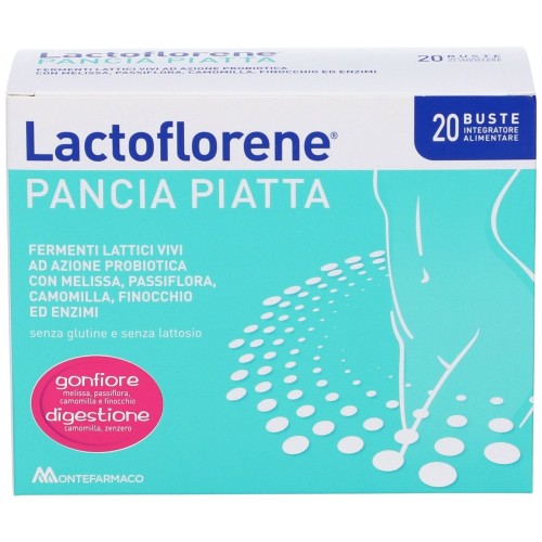 Lactoflorene Pancia Piatta - 20 Bustine Benessere Intestinale