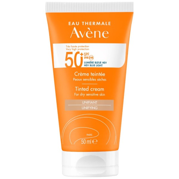 Avene Solari Crema Viso Colorata SPF 50+ 50ml