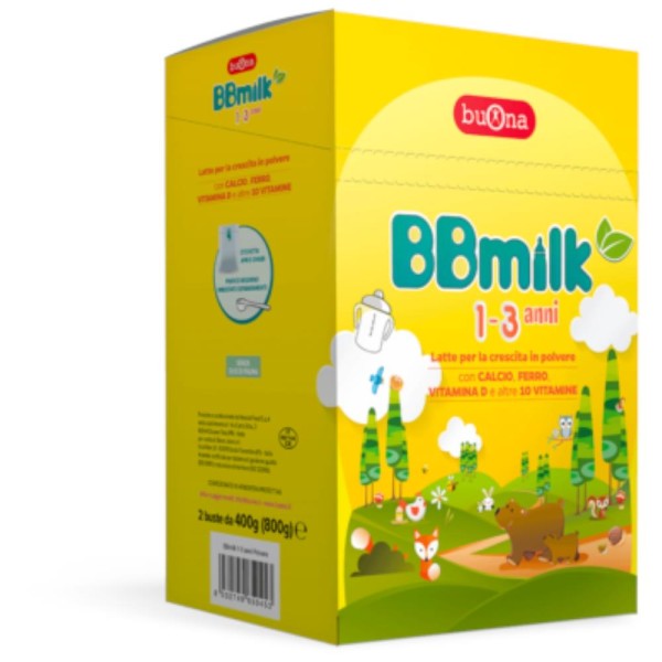 BBmilk 1-3 Anni Polvere 800g