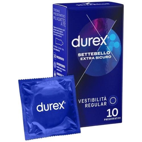 Durex Settebello Extra Sicuro 10 Preservativi
