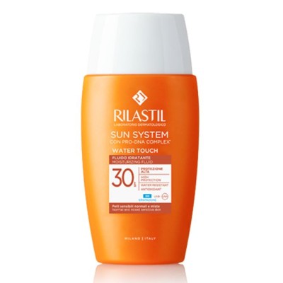 Rilastil Sun System Water Touch Fluido SPF30 per Pelli Normali e Miste