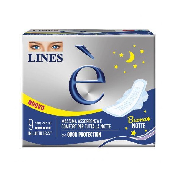 è il Lines pi&ugrave; assorbente e flessibile. Nuovo design