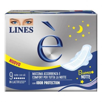 è il Lines pi&ugrave; assorbente e flessibile. Nuovo design