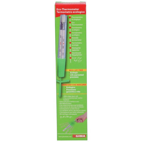 Termometro Ecologico Gima Sistema Scarico Rapido