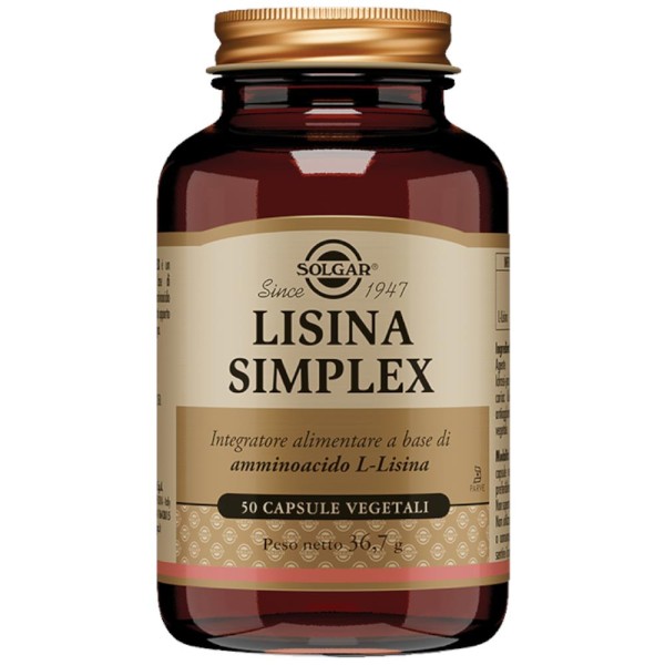 Lisina Simplex 50 Capsule Vegetali
