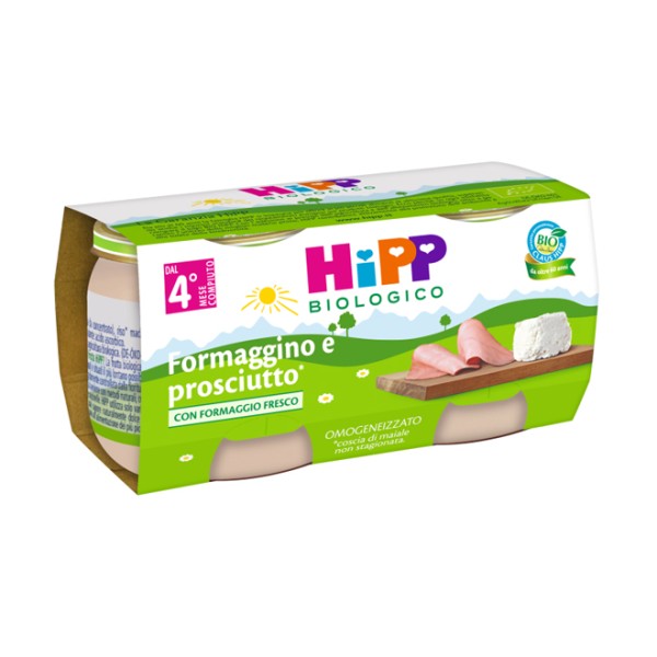 HIPP Bio Omogeneizzato Formaggino P/Cotto 2x80g