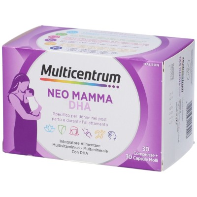 Multicentrum NeoMamma DHA 30 Compresse + 30 Capsule Molli