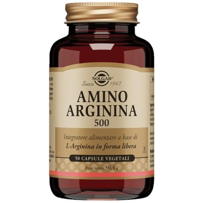 Amino Arginina 500 50 Capsule Vegetali