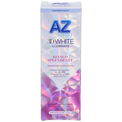 AZ 3D White Dentifricio Illuminante Bianco Splendente 50 ml
