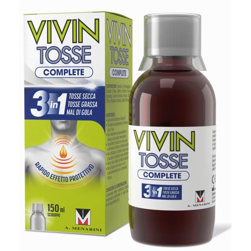 Vivin Tosse Complete 3in1 Sciroppo 150ml