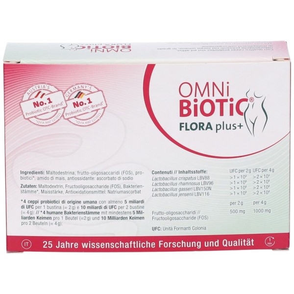 Omni Biotic Flora Plus+ 14 Bustine
