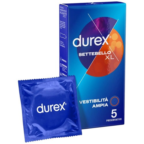 Durex Settebello XL 5 Preservativi