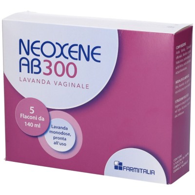 Neoxene AB 300 Lavanda Vaginale 5 Flaconi da 140 ml