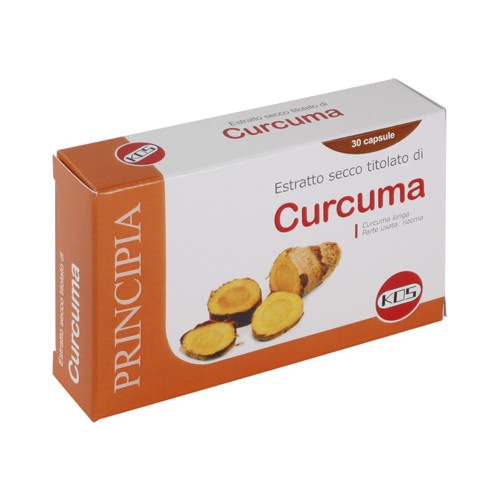Kos Curcuma Estratto Secco 30 Capsule