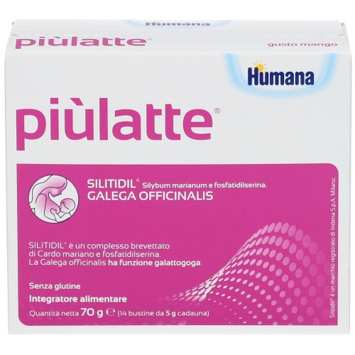 Piùlatte 14 bustine