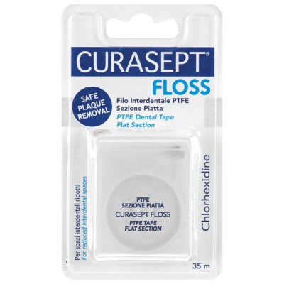 Curasept Floss TAPE PTFE Filo Interdentale 35 m