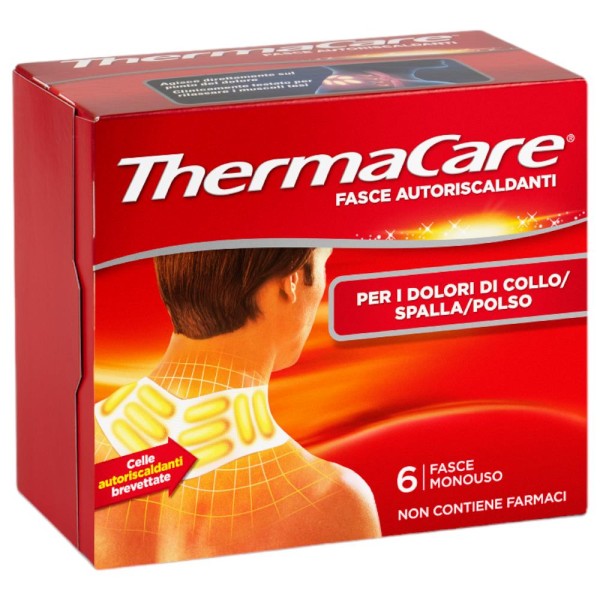 ThermaCare Dolori Collo Spalla Polso 6 Fasce Autoriscaldanti