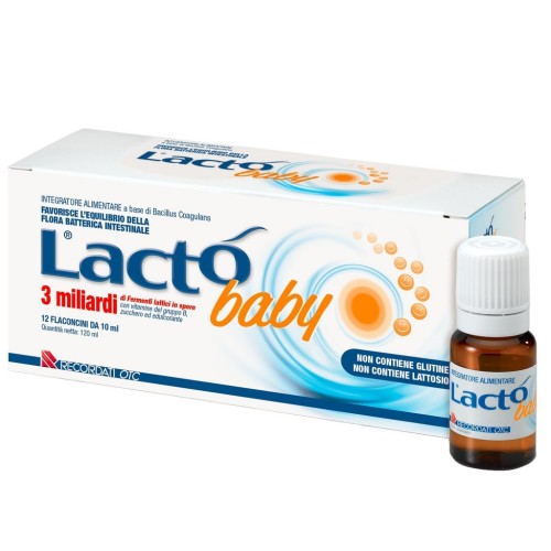 Lacto Baby 3 Miliardi 12 FLACONCINI da 10ml