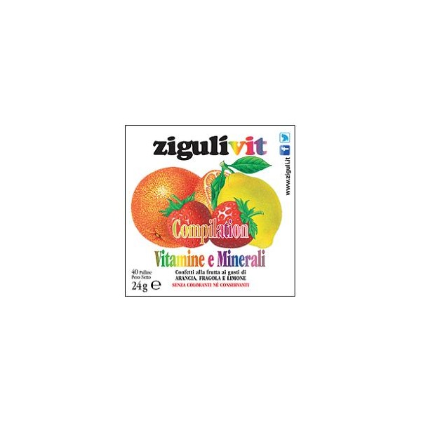 Ziguli Vit Compilation Vitamine e Minerali 40 Confetti