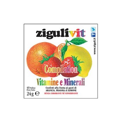 Ziguli Vit Compilation Vitamine e Minerali 40 Confetti