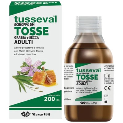 Tusseval Sciroppo Tosse Adulti 200ml