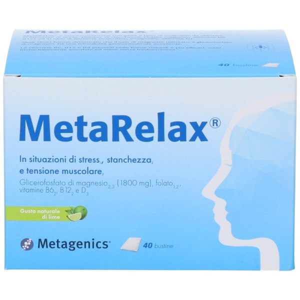 MetaRelax 40 Bustine Gusto Lime