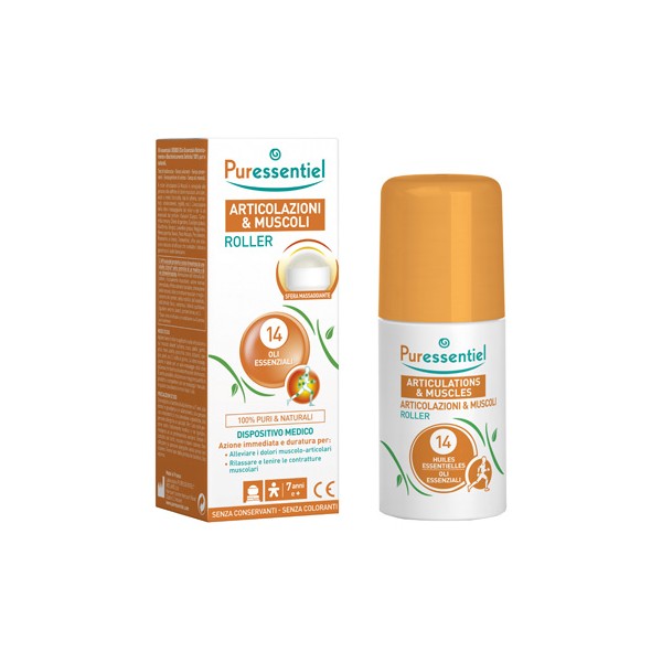 PURESSENTIEL ROLLER ARTICOLAZIONI MUSCOLI 75 ML