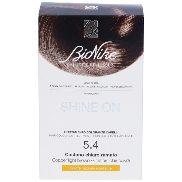 Shine On Trattamento Colorante Capelli 5.4 Castano Chiaro Ramato
