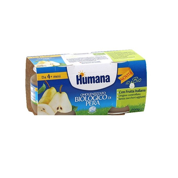 OMO HUMANA Pera 2x100g