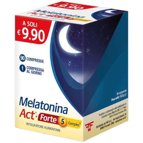 Melatonina Act + Forte 5 Complex 90 Compresse