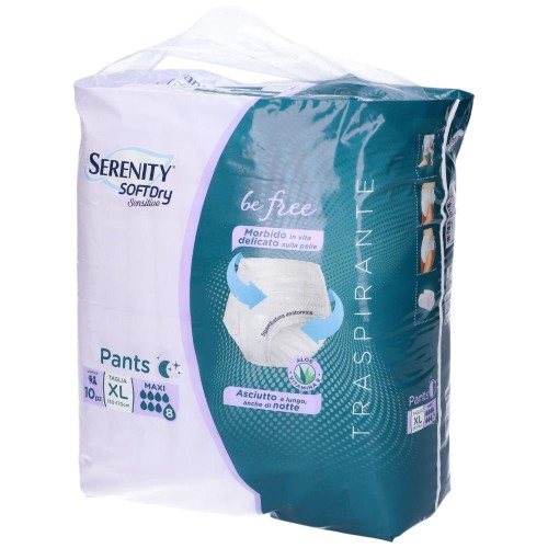 Serenity SOFTDry Sensitive Pants Maxi Taglia XL10 Mutandine Assorbenti