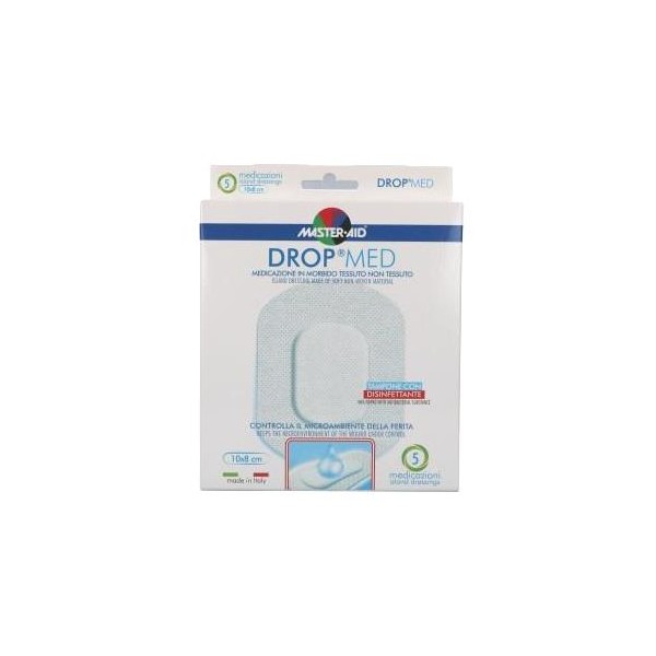 Master-Aid Drop Med 10x8cm 5 Pezzi