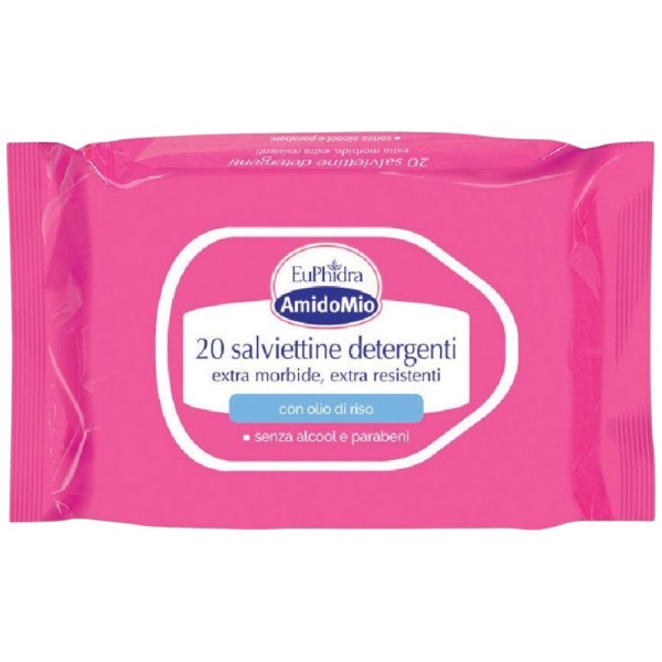 EuPhidra AmidoMio 20 Salviettine Detergenti 