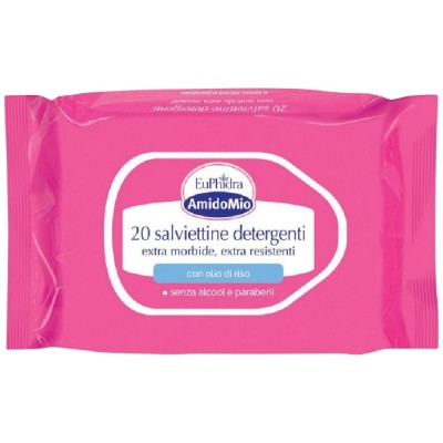 EuPhidra AmidoMio 20 Salviettine Detergenti 