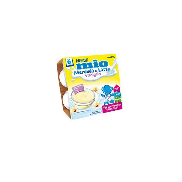 MIO Mer.Lattea Vaniglia 4x100g
