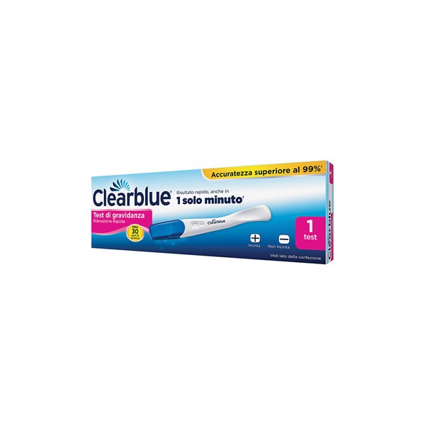 Clearblue Test di Gravidanza Rilevazione Rapida 1 Pezzo