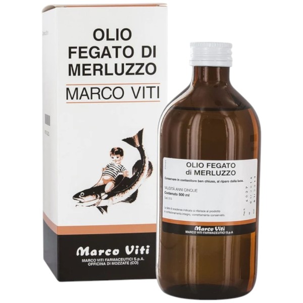 Olio di Fegato di Merluzzo Marco Viti 500 ml