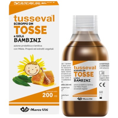 Tusseval Sciroppo Tosse Bambini 200ml