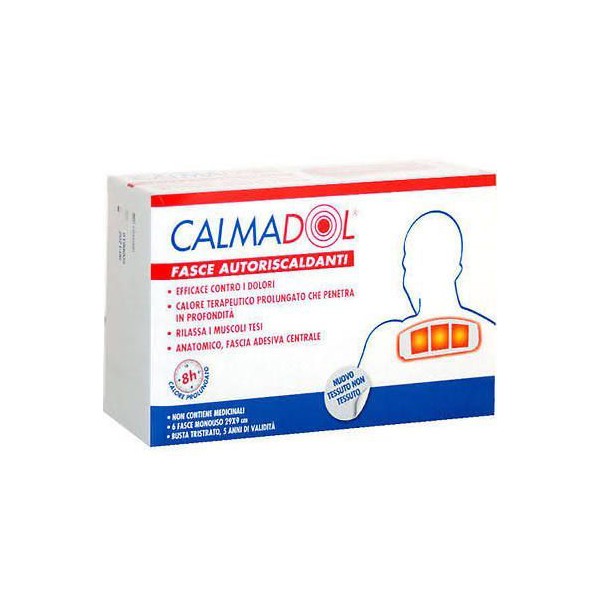 CALMADOL Fascia Autoriscaldante 6 Pezzi