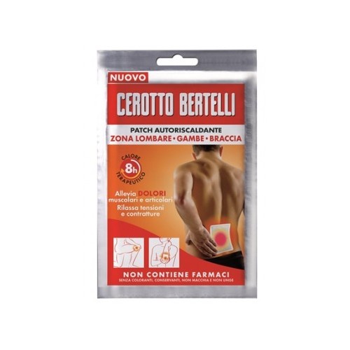 BERTELLI CEROTTO AUTORISCALDANTE 2 CELLE 1 PEZZO