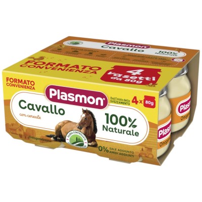 Plasmon Omogeneizzato Cavallo 4 x 80g