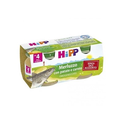 OMO HIPP Bio Merluzzo 2x80g