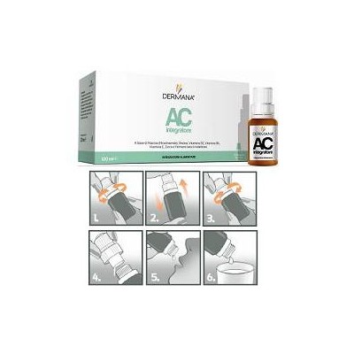 DERMANA AC INTEGRATORE 12 FLACONCINI DA 10 ML