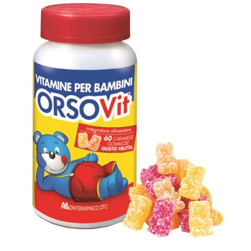 ORSOVit 60 Orsetti Gommosi alla Frutta