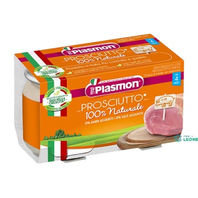 Plasmon Omogeneizzato Prosciutto Cotto 2x80g